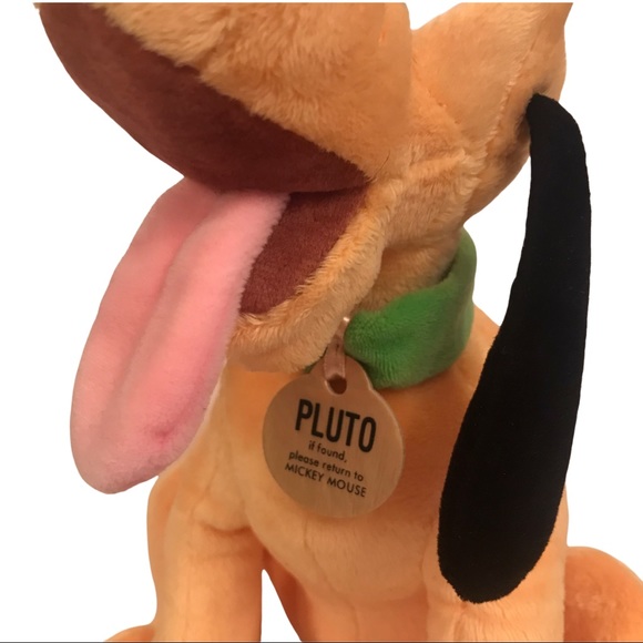 Disney Store Pluto Plush Toy Dog - Picture 7 of 12